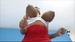 Gabbie Carter video masaj porno istub kukk ajal massaaž.